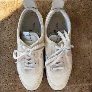 rag & bone White & Cream Sneakers